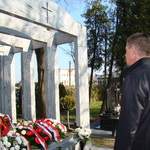 Złożenia kwiatów na grobie śp. senator Janiny Fetlińskiej