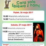 Plakat promujący II Festiwal im. U.Rzeczkowskiej