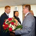 Gratulacje dla Łukasza Kapczyńskiego, który wygrał wybory na burmistrza Glinojecka