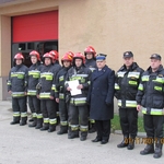 Uroczysta odprawa strażaków w Komendzie Powiatowej PSP w Ciechanowie