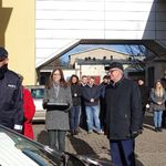 Przekazanie nowych samochodów ciechanowskiej policji