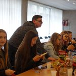 Młodzież z Niemiec z wizytą w Starostwie Powiatowym w Ciechanowie